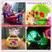 童心童趣，歡樂隨行——鄭州易欣游樂“雙座豬八戒”大型電動毛絨玩具車